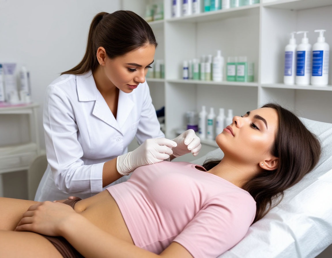 Лазерная эпиляция тотальное бикини