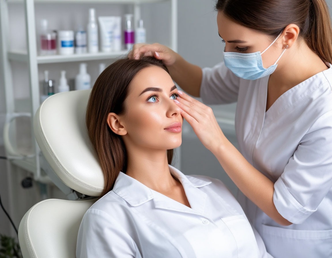 Удаление гемангиом лица и тела